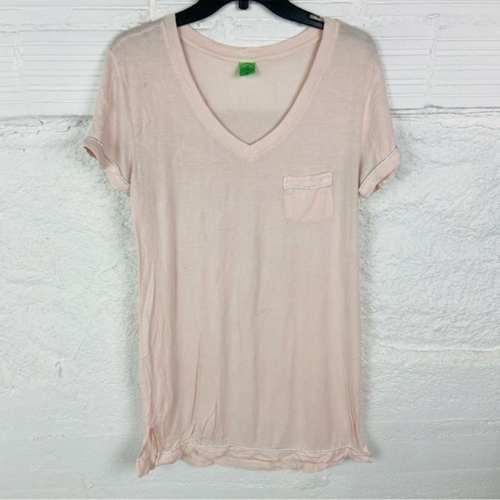 Honeydew Intimates Soft pale Pink V-Neck lounge comfy pajama dress size medium